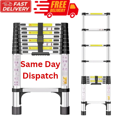 Telescopic ladder stainless - telescopic,