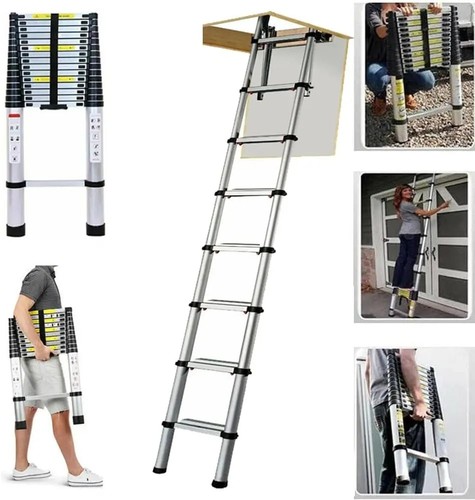 Aluminium telescopic loft - aluminium,