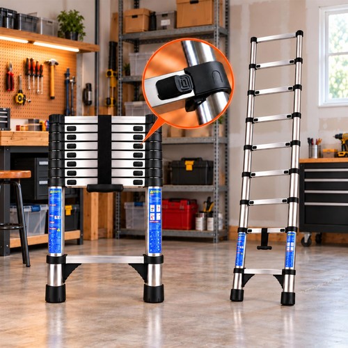 Futura telescopic ladder 150kg - telescopic,