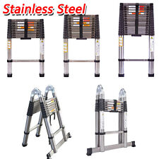 Telescopic loft ladder