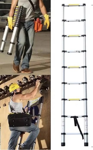 Steel telescopic - 3.8m,