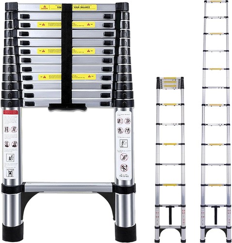 Telescopic ladder 8m - telescopic,