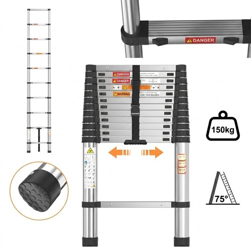 3 8m steel folding - 2.6m, 3.2m