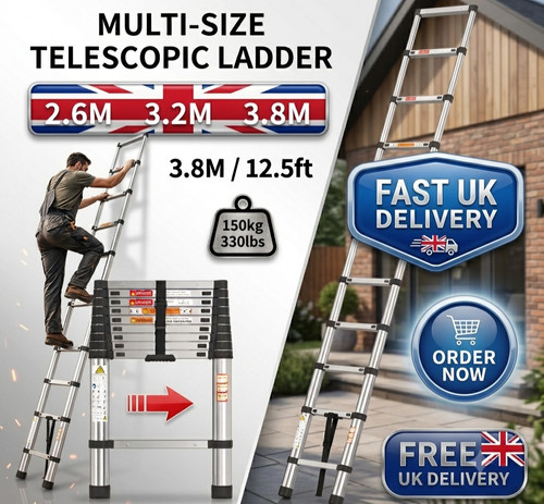 8m heavy duty - 2.6m-3.8m,