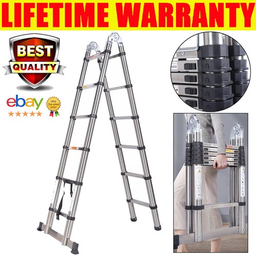 Telescopic ladder - 3.8m,