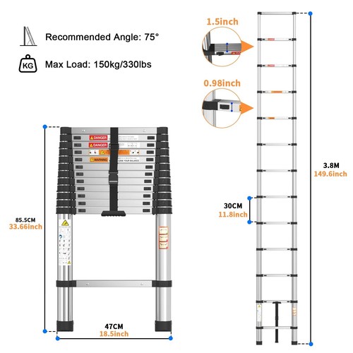 Heavy duty multi - 3.8m,