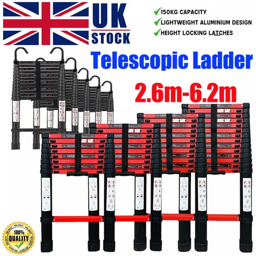 Heavy duty telescopic - duty, ladder