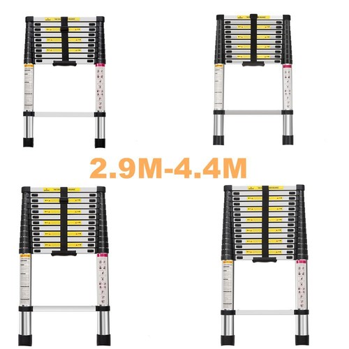 8m 4 4m - 2.9m/3.2m/3.8m/4.4m, stainless