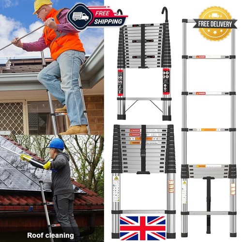 Telescopic ladder stainless - telescopic,