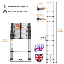 Stainless Steel 3.8m